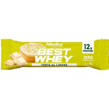 Imagem de Barra Proteica Best Whey - 1 Barras 49g Torta Al Limone - Atlhetica Nutrition-Unissex