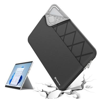 Imagem de Smatree Capa de laptop para laptop Microsoft Surface 6/5/4 de 15 polegadas, capa protetora para notebook com bolso para acessórios, zíper YKK, design patenteado à prova de choque (E630)