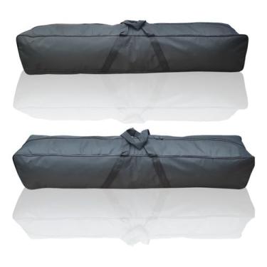 Imagem de Capa Bag Luxo Acolchoada/Revestida para Ferragens e Pedestais de Bateria Case Impermeável Almofadada com Espuma 20 mm para Transporte Seguro de Suportes e Tripés