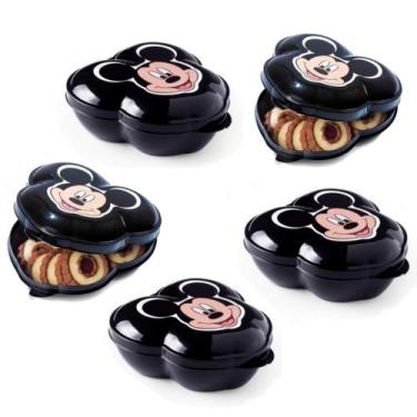 Imagem de Kit 5 Pote De Lembrança Decoração Mickey Festa Aniversário - Plasútil,