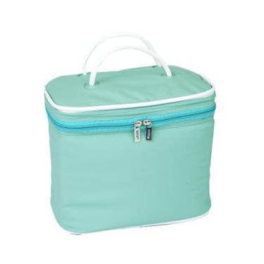 Imagem de Bolsa Frasqueira Térmica Impermeável Premium, Conservação Quente e Fria, Alças Resistentes, Ideal para Alimentos e Bebidas (Verde, 7 Litros)