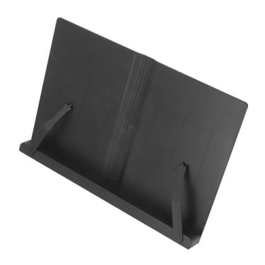 Imagem de SUNGOOYUE Suporte Ergonômico para Livros de Mesa para Leitura, Suporte Multifuncional Ajustável para Tablets e Telefones Celulares, Melhora a Experiência de Aprendizagem (Preto)