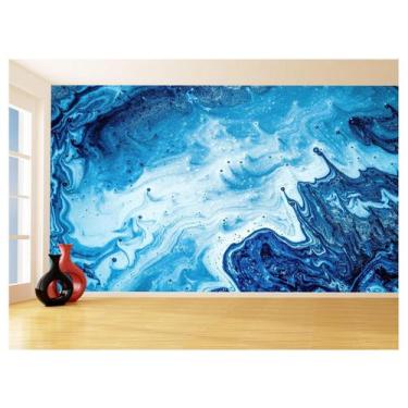 Imagem de Papel De Parede 3D Estilo Marmore Tintas Cores 3,5M Mbr131 - Você Deco