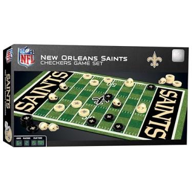 Imagem de MasterPieces Jogo de tabuleiro NFL Chicago Bears Checkers - oficialmente licenciado para crianças e adultos