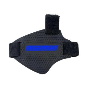 Imagem de Protetor De Bota De Borracha Ajustável Para Câmbio De Moto Antiderrapa