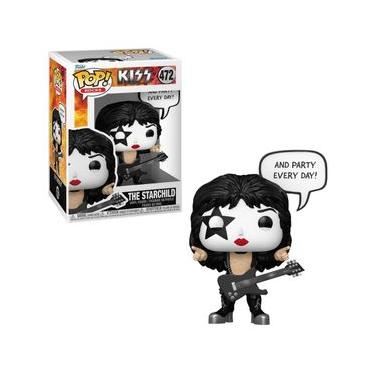 Imagem de Boneco Funko Pop! Rocks Kiss - Paul Stanley (The Starchild)