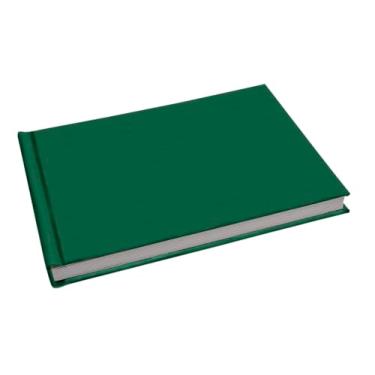 Imagem de Álbum de fotos Ical, encadernação fotolivro autocolante, folhas de papel rígido branco, para 40 fotos 15x21cm horizontal - linha Instalivro - modelo verde-escuro - 776
