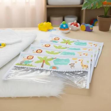 Imagem de Kit 5 Peças Saquinho Organizador Maternidade De Bebe Menino - Miguel B