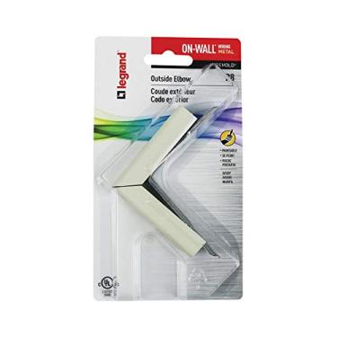 Imagem de Cotovelo externo de metal com passarela B-8 90° da Wiremold