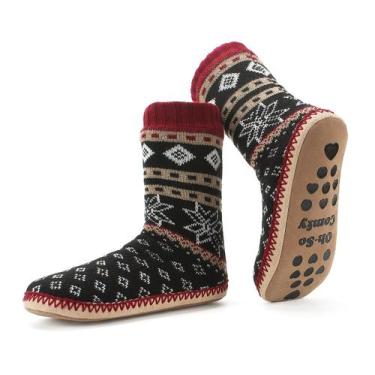 Imagem de Calcetines de Punto Antideslizantes para Mujer Slipper cosyone1997 Tal