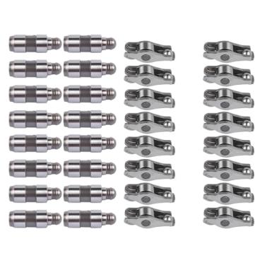 Imagem de 16 peças de elevação hidráulica + 16 peças de balancim compatíveis com Mazda 3 CX-5 6 MX-5 CX-9 CX-3 2.0L e 2.5L 2012-2024 OE# P301-12-100 P30112100, PE01-12-130 PE0112 130