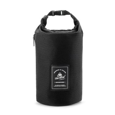 Imagem de CIADAZ Bolsa de armazenamento com cordão de malha de nylon Bolsa Bolsa organizadora de atividades de acampamento para viagens multifuncionais para celular Óculos Óculos de sol Gadgets Fones de ouvido