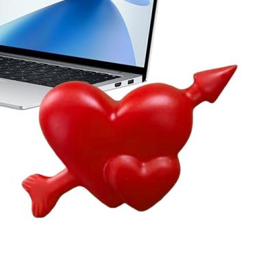 Imagem de Lâmpada LED de Coração - Lâmpada LED Cardíaca Para Valentine | Luz Noturna Decorativa,Para Casas De Banho Corredores Secretárias Entradas Cabeceiras Hotéis Dormitórios Quartos