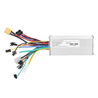 Imagem de Controlador Brushless S9-61 24V-48V 500W para Bicicleta Elétrica Display de Acrílico ABS Carcaça Liga Alumínio com Design Canaleta Estável Controle Direção Freio Sensível Boa Dissipação Calor Fácil In