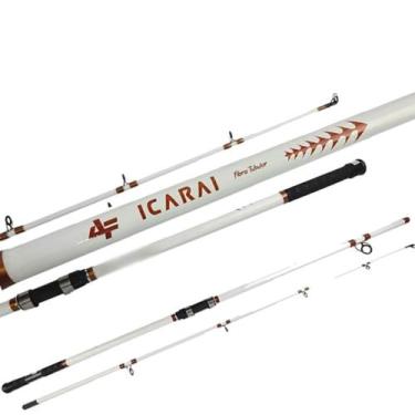 Imagem de Vara Albatroz Icaraí Para Molinete Fibra Tubular 3,30mt 30lb