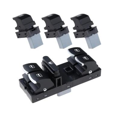 Imagem de 1 peça interruptor de janela elétrica OEM 5ND959857 (Cor: botão e interruptor)