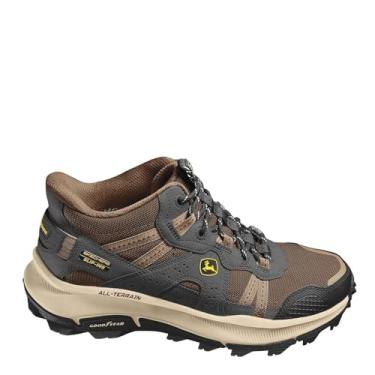 Imagem de Skechers Tênis de caminhada masculino inspirado em trilhas, Brbk, 38