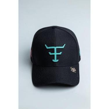 Imagem de Bone Texas Farm - New Texas - Tf987 - Preto/ Verde Agua Único-Unissex