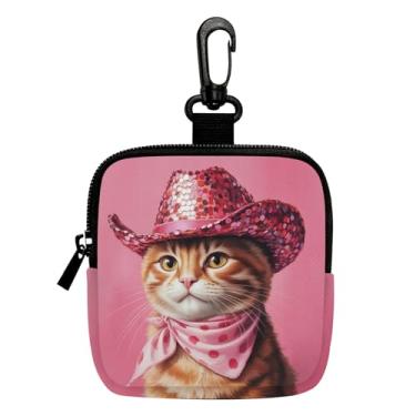 Imagem de Porta-chaves mini porta-moedas, bolsa multifuncional para chaves, moedas, fone de ouvido, batom 3, LCS multicolorido 28789, Tendência