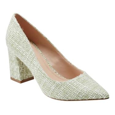 Imagem de Marc Fisher LTD Zala Pump feminino, Verde claro Boucle 330, 36 BR
