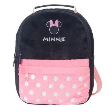 Imagem de Bolsa Térmica Infantil Minnie Mouse Disney Pelúcia