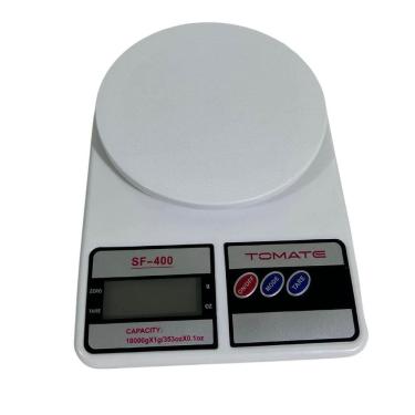Imagem de Balança Digital de Cozinha 10KG Display LDC SF-400 Tomate