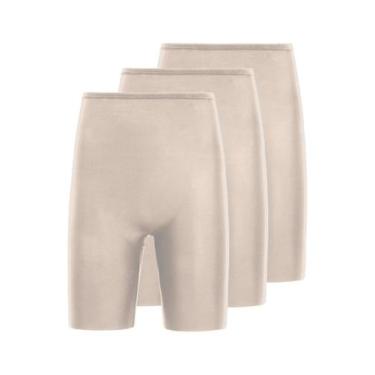 Imagem de Kit com 3 Bermudas Feminina Modeladora Triumph 24773, Rosa, P