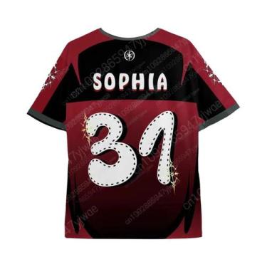 Imagem de Camiseta Casual De Verão Feminina KATSEYE Jersey De Manga Curta Com De