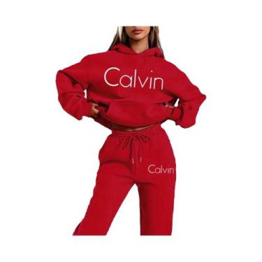 Imagem de Conjunto De Moletom Feminino Com Estampa De Letras, Duas Peças, Moda, 