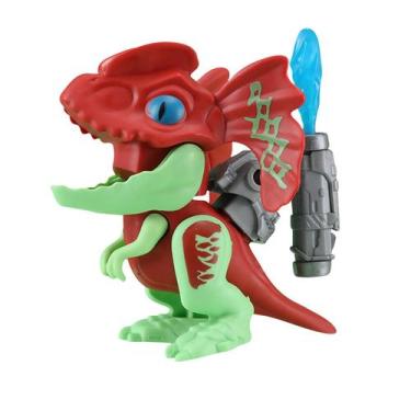 Imagem de Quebra-cabeça infantil 3D, brinquedo de construção de dinossauros com 