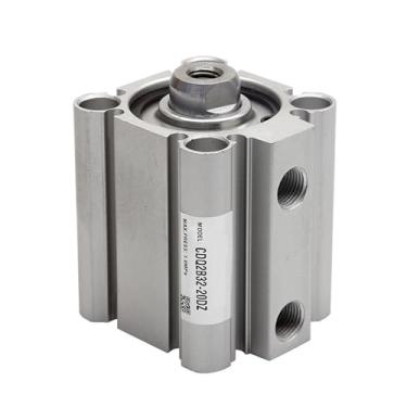 Imagem de CDQ2B32-20DZ Cilindro compacto dupla ação haste única CQ2B32-75DZ com curso de comutação automática 5-100 mm CQ2A32-30DCZ CDQ2A32-50DZ-M9B 1 peça (32-30DZ, CQ2WA32-)