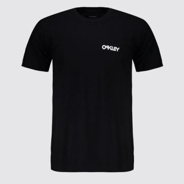 Imagem de Camiseta Oakley Topography Map SS Preta, G