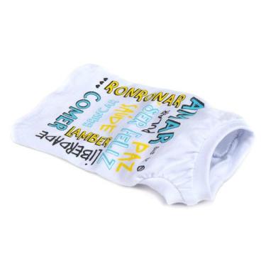 Imagem de Camiseta Good Vibes para Cachorro e Gato Pet - Bichinho Chic, Branco, 