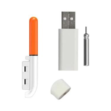 Imagem de Lanterna De Pesca LED Recarregável via USB À Prova d'Água Com Bateria 