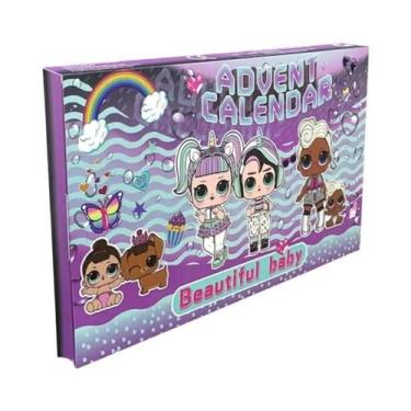 Imagem de Calendário Do Advento Com Figuras De Anime Para Meninas, 24 Peças, Bon
