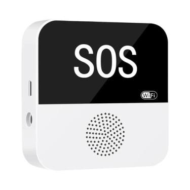 Imagem de Botão De Alerta De Emergência SOS Inteligente WiFi Para Idosos, Pacien