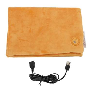 Imagem de TOPINCN Aquecedores de Mão Elétricos Recarregáveis, Bolsas Aquecedoras de Mão Aquecidas Dobráveis ​​com 3 Modos de Temperatura, Almofada de Aquecimento Elétrico para Atividades Ao Ar (Laranja)