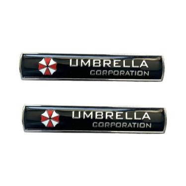 Imagem de Adesivo De Metal Para Carro Resident Evil Umbrella Para Decoração De C