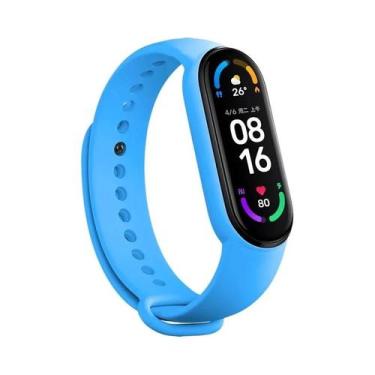 Imagem de Pulseira De Silicone Para Xiaomi Mi Band 4 5 6 7, Pulseira Esportiva M