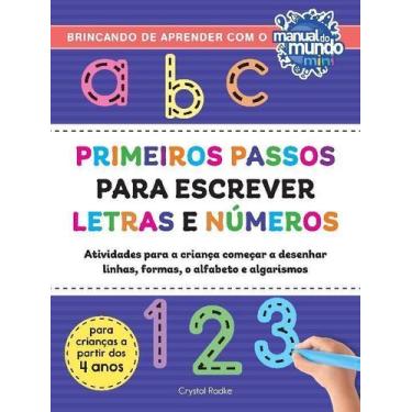 Imagem de Primeiros passos para escrever letras e números - SEXTANTE, Sortido