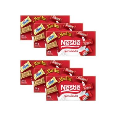 Imagem de Kit Caixa de Bombom Nestlé Especialidades 251g - 6 Unidades