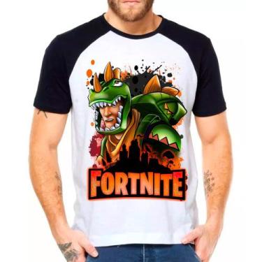 Imagem de Camiseta fortnite games jogos camisa masculina lançamento 01 - DESIGN 