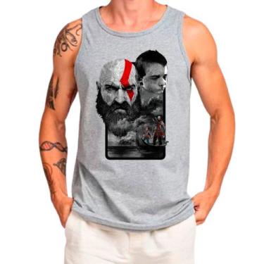 Imagem de Camiseta kratos god of war games jogos camisa masculina lançamento 02 