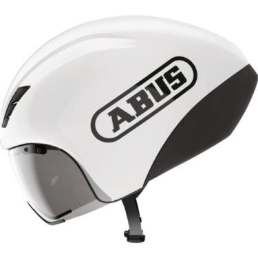 Imagem de Capacete Abus Bike Profissional Gamechanger TT, Branco, M