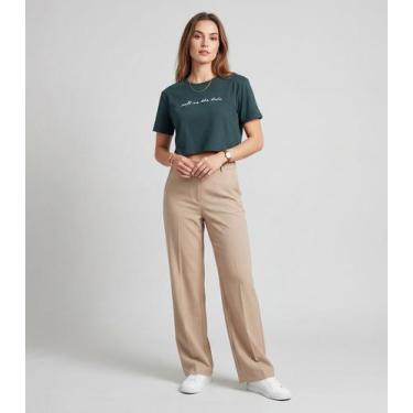 Imagem de Blusa Feminina em Molecotton Viscose Infinita Cor Verde, P, Verde