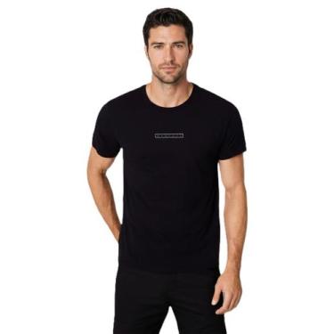 Imagem de Camiseta Estampa Rsv Retângulo Reserva, G, Preto