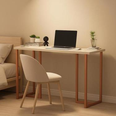 Imagem de Aparador Mali Estilo Industrial Hall de Entrada 1.20m Design Moderno B