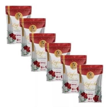 Imagem de Kit 6 Chás 120gr Maravilhas Sachê Suplemento Linfa