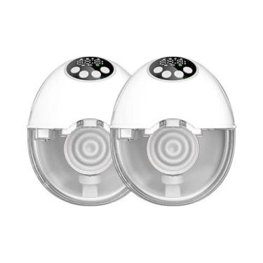 Imagem de Bomba De Leite Elétrica Sem Fio, Livre De BPA, Com Aquecimento E Tampa