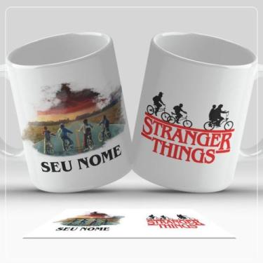 Imagem de Caneca Stranger Things Personalizada 325ml  Série Netflix  Presente Cr